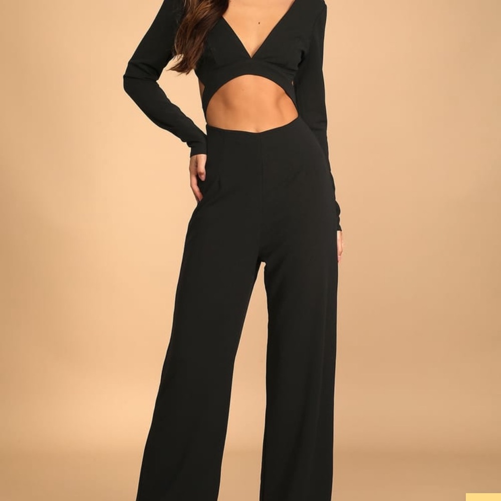 Lulus jumpsuit wide leg